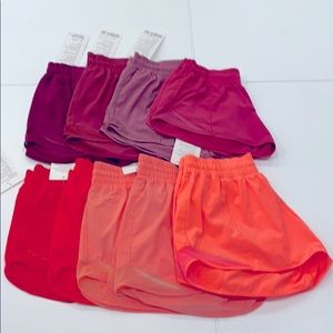 ❤️🍊🍷Hotty Hot short - Red & Orange & Wine❤️🍊🍷